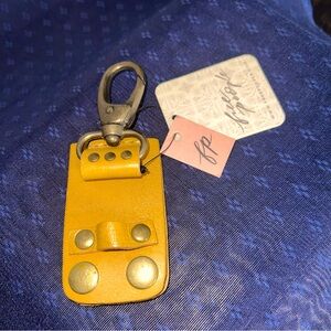 Free People We The Free Snapped Key Ring Yellow  For On Belt